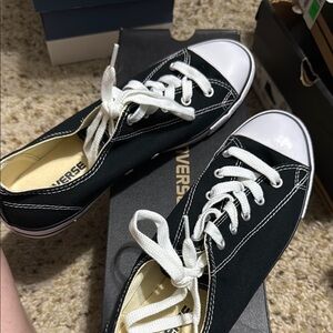 Converse Dainty Black and White Low-Tops